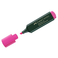 Текстовыделитель Faber-Castell "48" розовый, 1-5мм фото Текстовыделитель Faber-Castell "48" розовый, 1-5мм