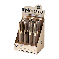 Ручка шариковая BRUNO VISCONTI MONACO SPACE, СИНЯЯ, серый корпус с глиттером, линия 0,4 мм, 20-0125/51 фото Ручка шариковая BRUNO VISCONTI MONACO SPACE, СИНЯЯ, серый корпус с глиттером, линия 0,4 мм, 20-0125/51