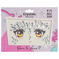 Наклейки-стразы MESHU "Shiny look", 17,5*14,5см, инд. уп., европодвес фото Наклейки-стразы MESHU "Shiny look", 17,5*14,5см, инд. уп., европодвес