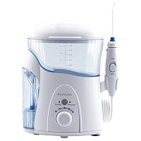 Ирригатор для полости рта REVYLINE RL 500, стационарный, емкость резервуара 0,6 л, 7 насадок, белый фото Ирригатор для полости рта REVYLINE RL 500, стационарный, емкость резервуара 0,6 л, 7 насадок, белый