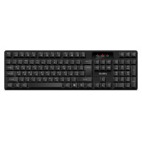 Клавиатура беспроводная SVEN KB-C2300W, USB, 104 клавиши, 2,4 GHz, черная, SV-021474