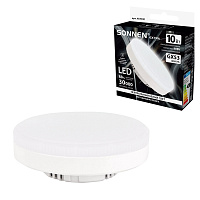 Лампа светодиодная SONNEN EXTRA, 10 (90) Вт, GX53, таблетка, нейтральный белый, 30000 ч, LED 10W-4000-GX53, 457931