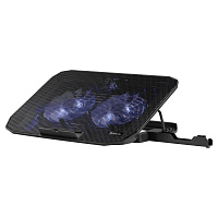 Подставка для ноутбука DEFENDER NS-513 15.6", 2 USB, держатель для смартфона, 2 вентилятора, 29513 фото Подставка для ноутбука DEFENDER NS-513 15.6", 2 USB, держатель для смартфона, 2 вентилятора, 29513