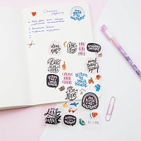 Наклейки ПВХ MESHU "Be cool", 10*21см, 31 наклейка, инд. уп., европодвес фото Наклейки ПВХ MESHU "Be cool", 10*21см, 31 наклейка, инд. уп., европодвес