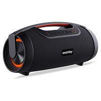 Колонка портативная Smartbuy COMMANDER, 80Вт, Bluetooth, MP3, FM-радио, подстветка, micro SD, черный фото Колонка портативная Smartbuy COMMANDER, 80Вт, Bluetooth, MP3, FM-радио, подстветка, micro SD, черный