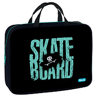 Папка текстильная с ручками 1 отделение, А4 Forst "Skateboard", 350*265*80мм, текстиль, на молнии фото Папка текстильная с ручками 1 отделение, А4 Forst "Skateboard", 350*265*80мм, текстиль, на молнии