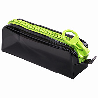 Пенал BRAUBERG с объемной "тракторной" молнией, 1 отделение, ПВХ, 22х8х6,5 см, "Neon green", 271564 фото Пенал BRAUBERG с объемной "тракторной" молнией, 1 отделение, ПВХ, 22х8х6,5 см, "Neon green", 271564