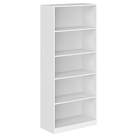 Шкаф для документов открытый Skyland Simple/Белый, 770*359*1815, SR-5W фото Шкаф для документов открытый Skyland Simple/Белый, 770*359*1815, SR-5W