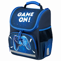 Ранец ПИФАГОР BASIC, 1 отделение, 3 кармана, эргономичная спинка, "Game on", 35х28х18 см, 271376 фото Ранец ПИФАГОР BASIC, 1 отделение, 3 кармана, эргономичная спинка, "Game on", 35х28х18 см, 271376