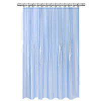 Шторка для ванной EVA, 180х200 см, кольца в комплекте, СИНИЕ ЛИНИИ, PRIMILA (ПРИМИЛА), 700106