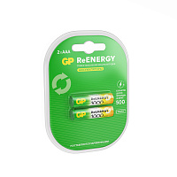 Батарейки аккумуляторные GP ReEnergy Ni-Mh мизинчиковые КОМПЛЕКТ 2 шт., ААА (HR03), 950 mAh, 100AAAHCRGY, 100AAAHCRGY-2CR фото Батарейки аккумуляторные GP ReEnergy Ni-Mh мизинчиковые КОМПЛЕКТ 2 шт., ААА (HR03), 950 mAh, 100AAAHCRGY, 100AAAHCRGY-2CR