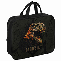 Папка на молнии с ручками BRAUBERG А4, 1 отделение, полиэстер, 80 мм, "Dino attack", 272179 фото Папка на молнии с ручками BRAUBERG А4, 1 отделение, полиэстер, 80 мм, "Dino attack", 272179