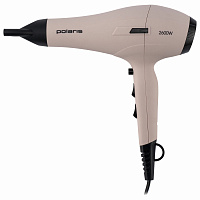 Фен POLARIS PHD 2600AСi Salon Hair, 2600 Вт, 2 скорости, 3 температурных режима, ионизация, розовый пепел, 64278, PHD 2600ACi фото Фен POLARIS PHD 2600AСi Salon Hair, 2600 Вт, 2 скорости, 3 температурных режима, ионизация, розовый пепел, 64278, PHD 2600ACi