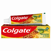 Зубная паста Colgate Прополис и Алоэ для защиты от кариеса и свежего дыхания 100 мл фото Зубная паста Colgate Прополис и Алоэ для защиты от кариеса и свежего дыхания 100 мл