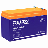Батарея для ИБП Delta HRL 12-7.2X 12 В 7.2 Ач фото Батарея для ИБП Delta HRL 12-7.2X 12 В 7.2 Ач