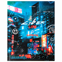 Дневник 5-11 класс 48 л., твердый, BRAUBERG, глянцевая ламинация, с подсказом, "Cyberpunk", 106881 фото Дневник 5-11 класс 48 л., твердый, BRAUBERG, глянцевая ламинация, с подсказом, "Cyberpunk", 106881