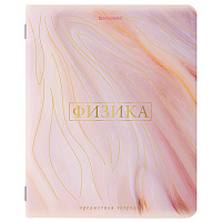 Тетрадь предметная "PASTEL" 48 л., SoftTouch, фольга, ФИЗИКА, клетка, BRAUBERG, 404319 фото Тетрадь предметная "PASTEL" 48 л., SoftTouch, фольга, ФИЗИКА, клетка, BRAUBERG, 404319