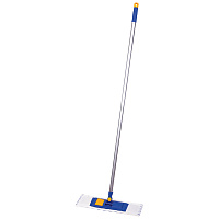 Швабра OfficeClean Professional, пласт. держатель 40см, насадка МОП микрофибра/абразив(карман) фото Швабра OfficeClean Professional, пласт. держатель 40см, насадка МОП микрофибра/абразив(карман)