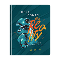 Дневник 1-11 кл. 48л. (твердый) ArtSpace "T-Rex", иск. кожа, тиснение фольгой, ляссе фото Дневник 1-11 кл. 48л. (твердый) ArtSpace "T-Rex", иск. кожа, тиснение фольгой, ляссе