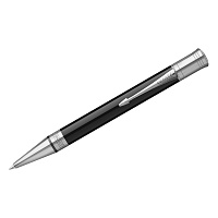Ручка шариковая Parker "Duofold Black CT" черная, 1,0мм, подарочная упаковка фото Ручка шариковая Parker "Duofold Black CT" черная, 1,0мм, подарочная упаковка