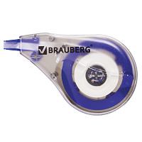 Корректирующая лента BRAUBERG, 4 мм х 8 м, в упаковке с европодвесом, 220640 фото Корректирующая лента BRAUBERG, 4 мм х 8 м, в упаковке с европодвесом, 220640