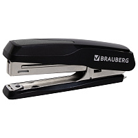 Степлер №10 BRAUBERG "Extra", до 20 листов, антистеплер, черно-серый, 229080 фото Степлер №10 BRAUBERG "Extra", до 20 листов, антистеплер, черно-серый, 229080