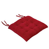 Подушка на стул "ВЕЛЬВЕТ" 38х38 см, полиэстер, бордовая, PRIMILA (ПРИМИЛА) CLASSIC, 700507 фото Подушка на стул "ВЕЛЬВЕТ" 38х38 см, полиэстер, бордовая, PRIMILA (ПРИМИЛА) CLASSIC, 700507