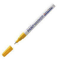 Маркер-краска MunHwa "Extra Fine Paint Marker" желтая, 1мм, нитро-основа фото Маркер-краска MunHwa "Extra Fine Paint Marker" желтая, 1мм, нитро-основа