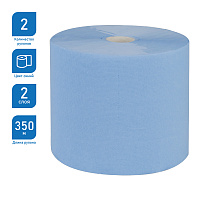 Бумага протирочная OfficeClean Professional 2-х слойн., 350м/рул, 24*35см, цвет синий, (Система W1) фото Бумага протирочная OfficeClean Professional 2-х слойн., 350м/рул, 24*35см, цвет синий, (Система W1)