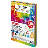 Бумага цветная 15 цветов BRAUBERG MULTICOLOR А4, 80 г/м2, 150 л. (15 цветов x 10 листов), 116648 фото Бумага цветная 15 цветов BRAUBERG MULTICOLOR А4, 80 г/м2, 150 л. (15 цветов x 10 листов), 116648