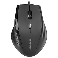 Мышь Defender Accura MM-362, USB, черный, 5btn+Roll фото Мышь Defender Accura MM-362, USB, черный, 5btn+Roll