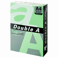 Бумага цветная DOUBLE A, А4, 80 г/м2, 500 л., пастель, зеленая фото Бумага цветная DOUBLE A, А4, 80 г/м2, 500 л., пастель, зеленая