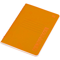 Записная книжка А6 50л. на сшивке BG "Neotone", оранжевый, фактурное тиснение, блок в точку 80г/м2 фото Записная книжка А6 50л. на сшивке BG "Neotone", оранжевый, фактурное тиснение, блок в точку 80г/м2