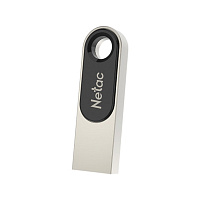 Флеш-диск 16 GB NETAC U278, USB 2.0, металлический корпус, серебристый/черный, NT03U278N-016G-20PN фото Флеш-диск 16 GB NETAC U278, USB 2.0, металлический корпус, серебристый/черный, NT03U278N-016G-20PN