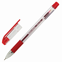 Ручка шариковая масляная с грипом BRAUBERG "Max-Oil", КРАСНАЯ, игольчатый узел 0,7 мм, линия письма 0,35 мм, 142143 фото Ручка шариковая масляная с грипом BRAUBERG "Max-Oil", КРАСНАЯ, игольчатый узел 0,7 мм, линия письма 0,35 мм, 142143