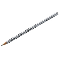 Карандаш ч/г Faber-Castell "Grip 2001" H, трехгранный, заточен. Цена за 1 карандаш фото Карандаш ч/г Faber-Castell "Grip 2001" H, трехгранный, заточен. Цена за 1 карандаш