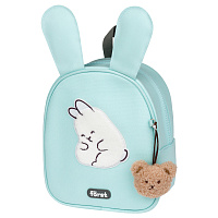 Рюкзак Forst F-Kids "Sweet bunny" 25*21*10см, 1 отделение, уплотненная спинка фото Рюкзак Forst F-Kids "Sweet bunny" 25*21*10см, 1 отделение, уплотненная спинка