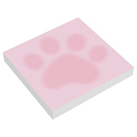 Блок для записей MESHU "Paw", 8,5*8,5см, 100л., на склейке фото Блок для записей MESHU "Paw", 8,5*8,5см, 100л., на склейке