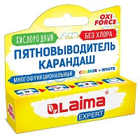 Пятновыводитель карандаш кислородный многофункциональный 35 г, LAIMA EXPERT, 608257 фото Пятновыводитель карандаш кислородный многофункциональный 35 г, LAIMA EXPERT, 608257