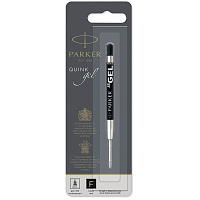 Стержень гелевый Parker "Gel Ball Point" черный, 98мм, 0,5мм, блистер фото Стержень гелевый Parker "Gel Ball Point" черный, 98мм, 0,5мм, блистер