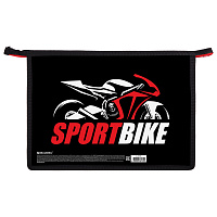Папка для труда на молнии BRAUBERG А4, 2 отделения, органайзер, "Sport bike", 270981 фото Папка для труда на молнии BRAUBERG А4, 2 отделения, органайзер, "Sport bike", 270981
