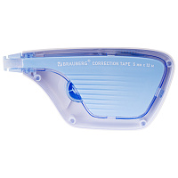 Корректирующая лента BRAUBERG ULTRA, 5 мм х 12 м, корпус бело-голубой, блистер, 229064 фото Корректирующая лента BRAUBERG ULTRA, 5 мм х 12 м, корпус бело-голубой, блистер, 229064