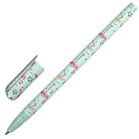 Ручка шариковая BRAUBERG SOFT TOUCH STICK "FLAMINGO", СИНЯЯ, мягкое покрытие, узел 0,7 мм, 143705 фото Ручка шариковая BRAUBERG SOFT TOUCH STICK "FLAMINGO", СИНЯЯ, мягкое покрытие, узел 0,7 мм, 143705