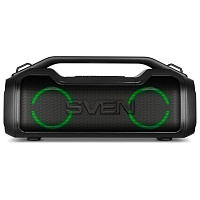 Колонка портативная SVEN PS-390, 50 Вт, TWS, Bluetooth, microSD, черный, SV-021306