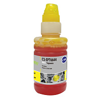 Чернила CACTUS (CS-EPT6644) для СНПЧ EPSON L100/L110/L200/L210/L300, желтые, 0,1 л фото Чернила CACTUS (CS-EPT6644) для СНПЧ EPSON L100/L110/L200/L210/L300, желтые, 0,1 л