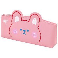 Пенал ЮНЛАНДИЯ ЮНИОР, 1 отделение, искусственная кожа, "Pink bear", 20х9х7 см, 273818 фото Пенал ЮНЛАНДИЯ ЮНИОР, 1 отделение, искусственная кожа, "Pink bear", 20х9х7 см, 273818