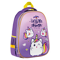 Ранец ArtSpace School Friend "Unicorn Power" 39*30*18см, 2 отделения, 2 кармана, анатомическая спинка фото Ранец ArtSpace School Friend "Unicorn Power" 39*30*18см, 2 отделения, 2 кармана, анатомическая спинка