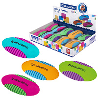 Ластик BRAUBERG "Mix S", 58х33х13 мм, цвет ассорти, 228724 фото Ластик BRAUBERG "Mix S", 58х33х13 мм, цвет ассорти, 228724