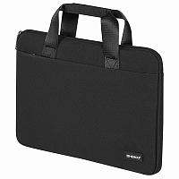 Сумка портфель HEIKKI ULTRA (ХЕЙКИ) с отделением для ноутбука 15,6", Total black, черная, 28х39х3 см, 272609 фото Сумка портфель HEIKKI ULTRA (ХЕЙКИ) с отделением для ноутбука 15,6", Total black, черная, 28х39х3 см, 272609