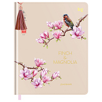 Дневник 1-11 кл. 48л. (твердый) BG "Magnolia", иск. кожа, тиснение фольгой, печать, кисточка иск. кожа, ляссе фото Дневник 1-11 кл. 48л. (твердый) BG "Magnolia", иск. кожа, тиснение фольгой, печать, кисточка иск. кожа, ляссе